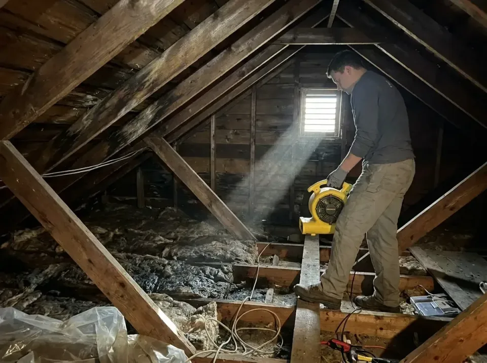 attic-water-damage-drying-proc-007 — frequently asked questions, Emergency Water Extraction & 24/7 Flood Response in Eagle,…